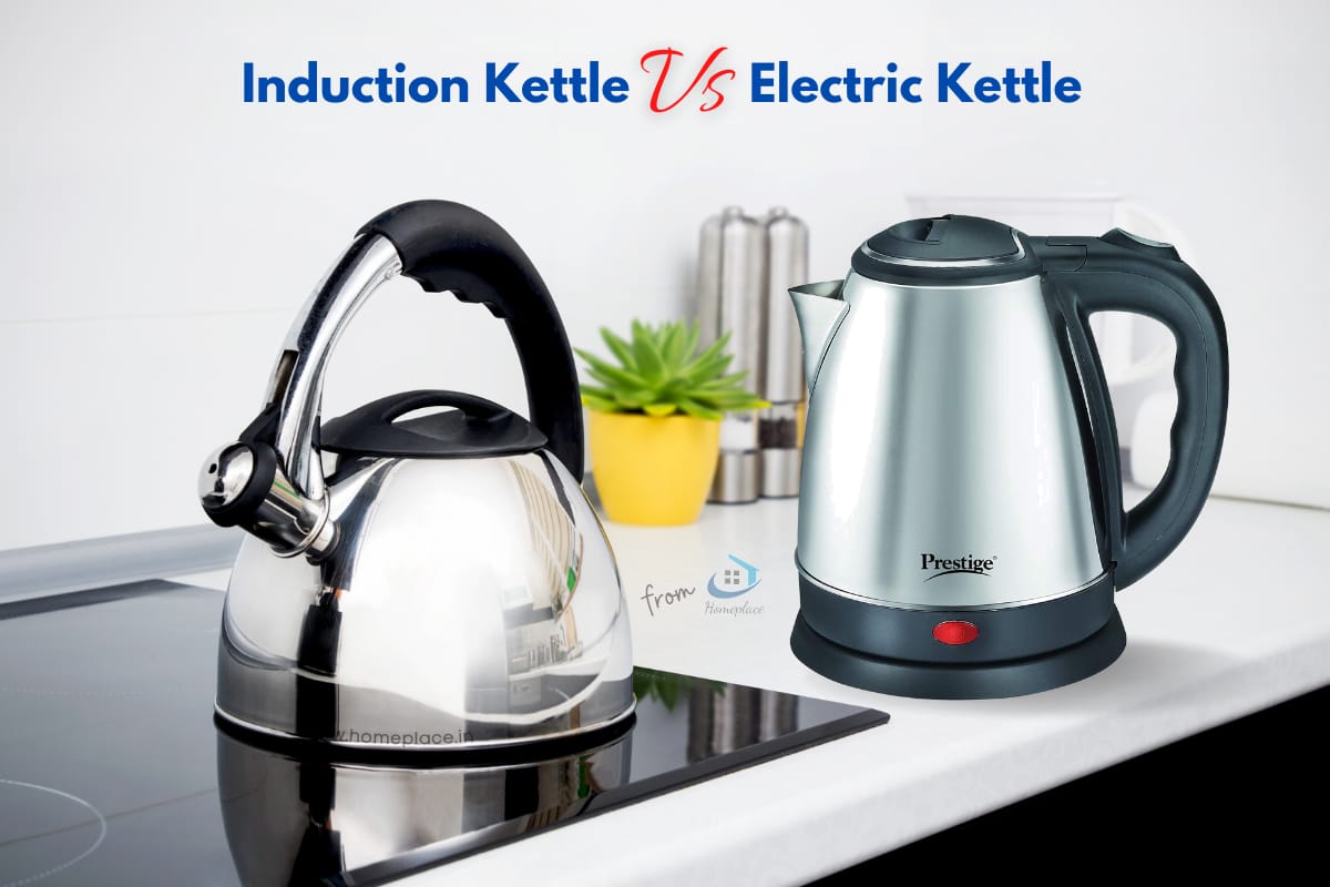 Water boil test - energy use - kettle vs induction hob vs